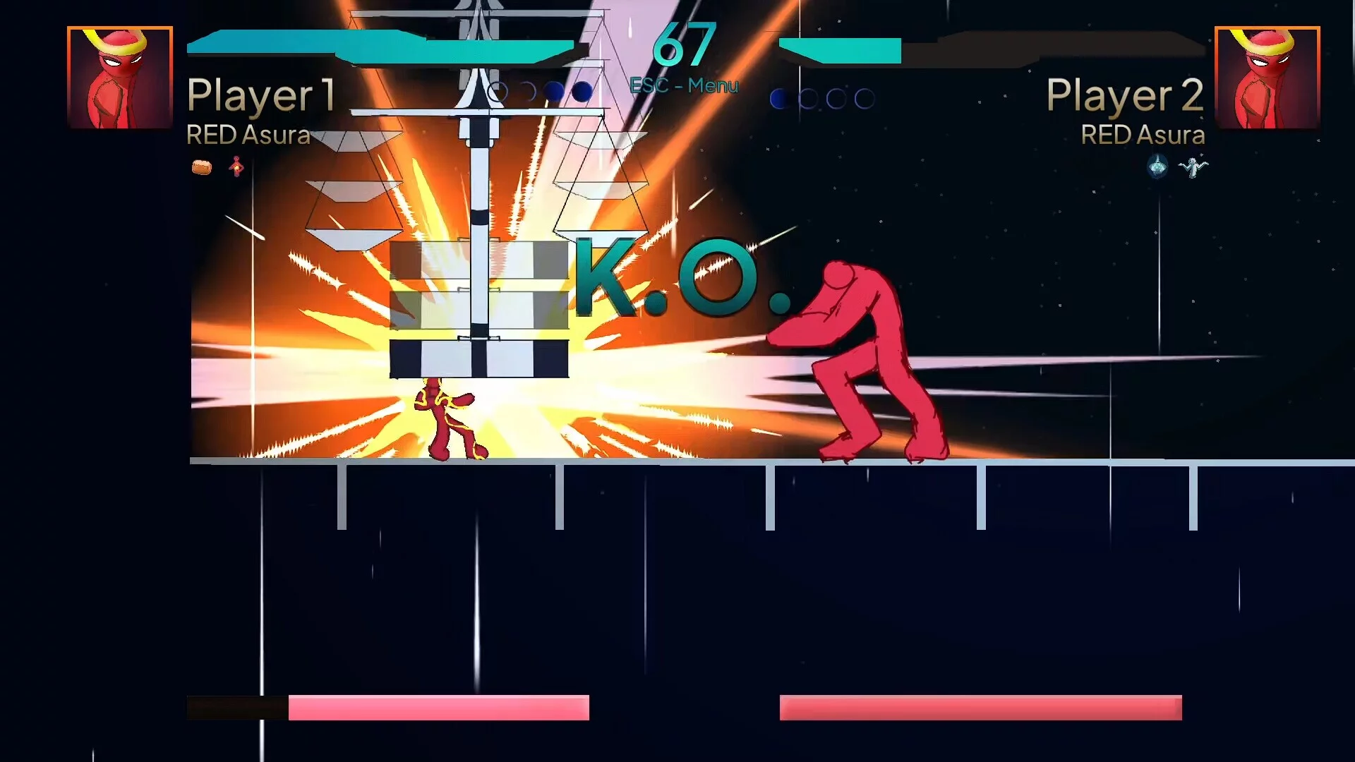 Изображение игры: God of Stickfights