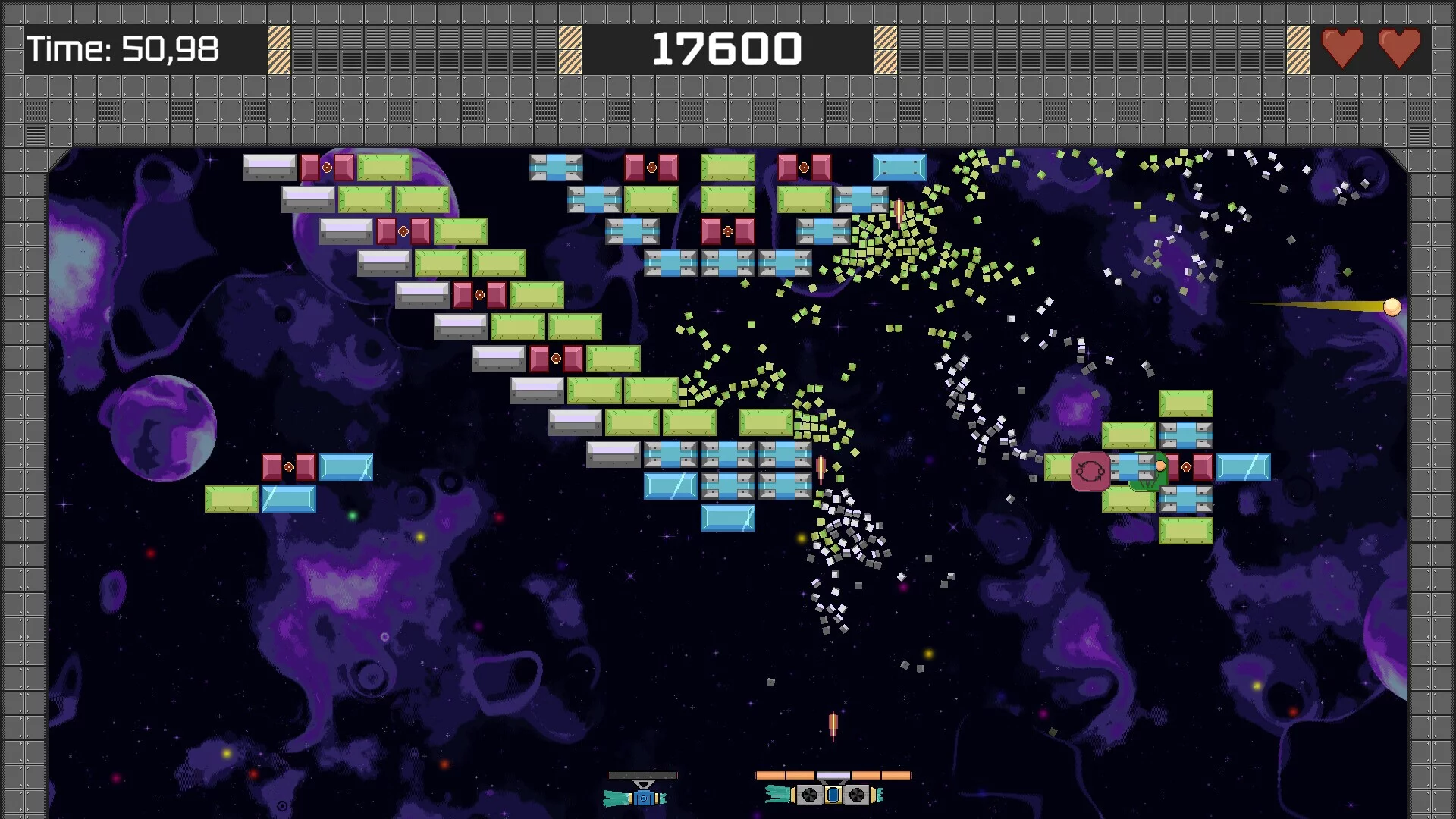 Изображение игры: Galactic Breakout