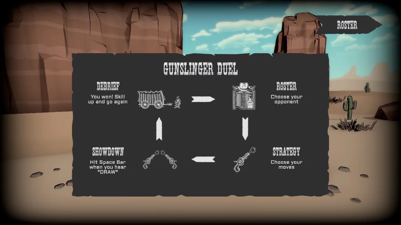 Изображение игры: Gunslinger Duel