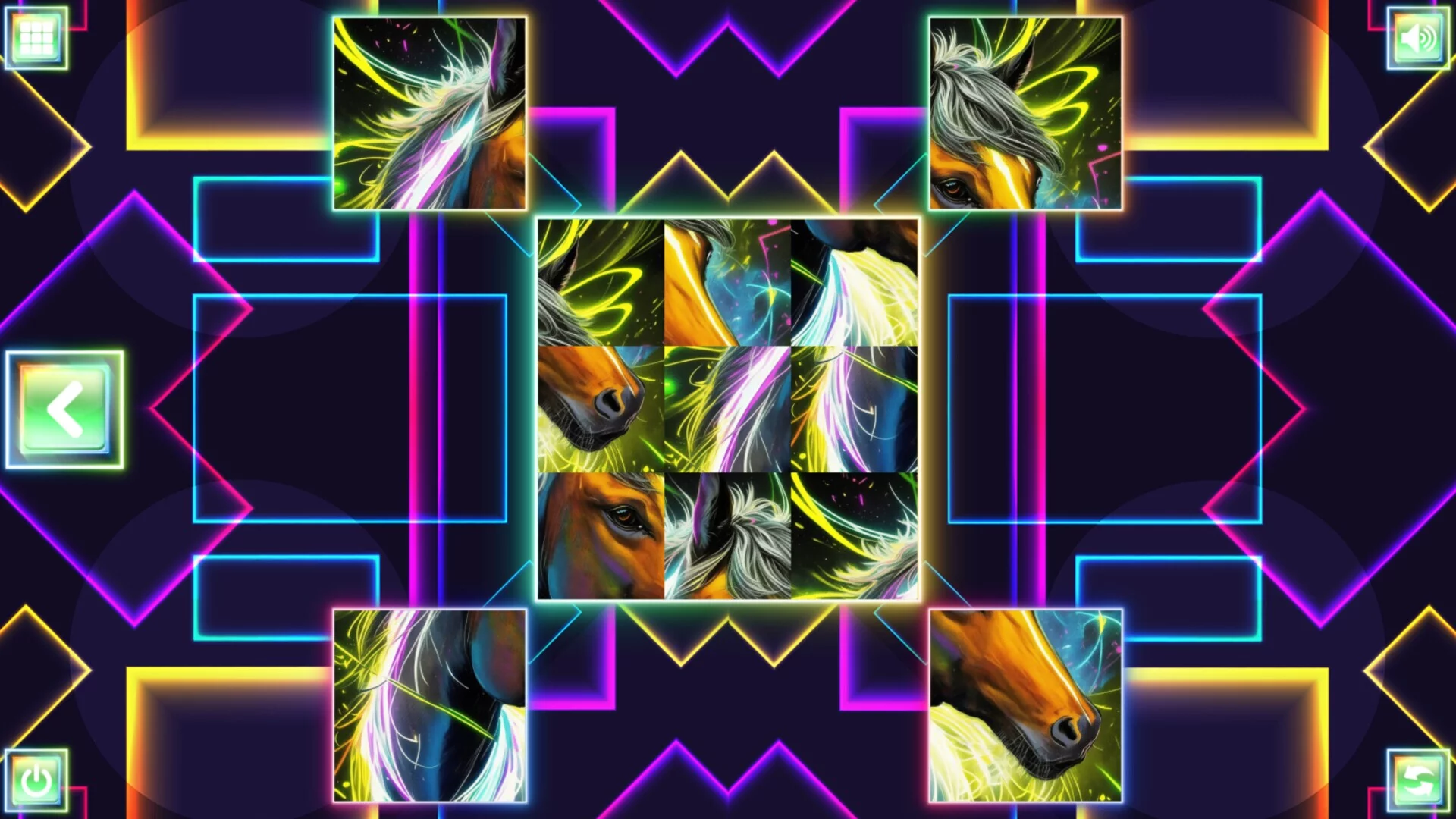 Изображение игры: Neon Fantasy: Horses