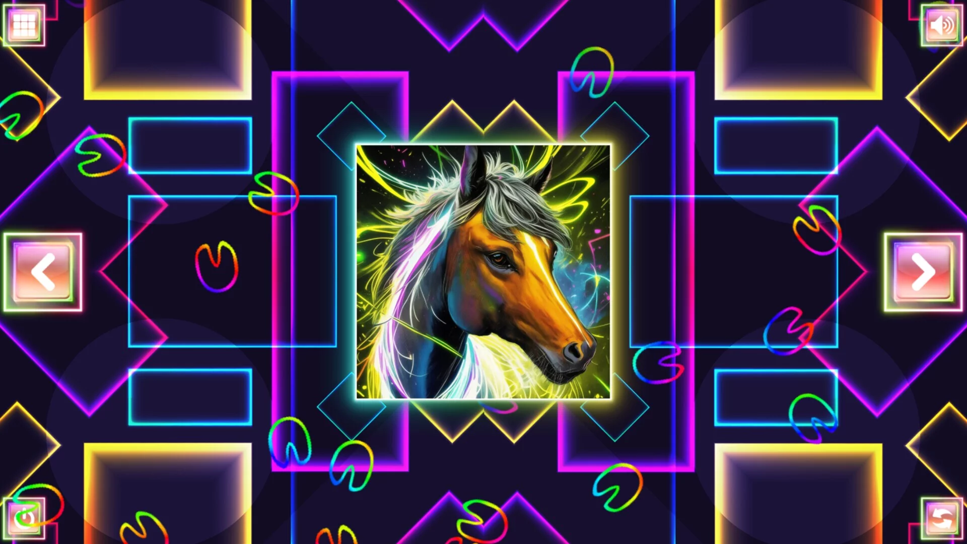 Изображение игры: Neon Fantasy: Horses