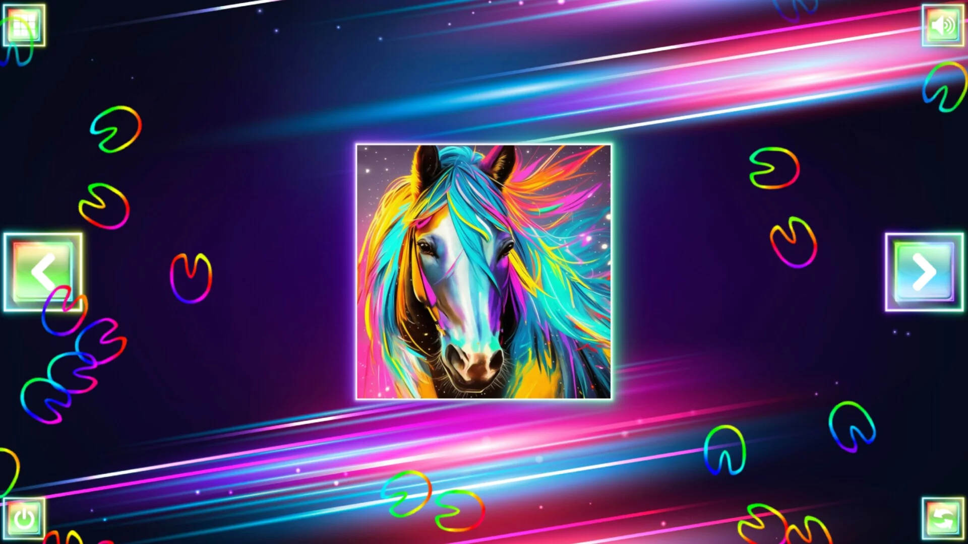 Изображение игры: Neon Fantasy: Horses