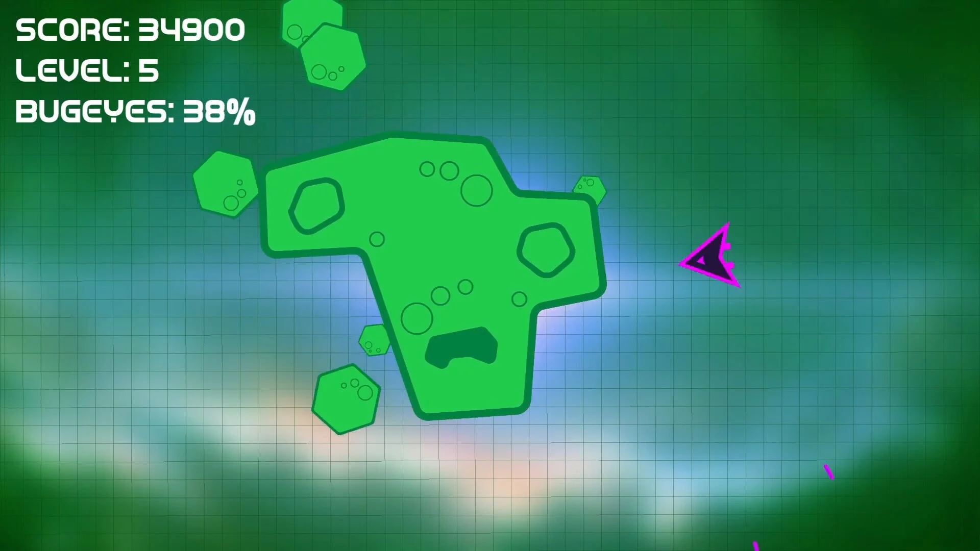 Изображение игры: Space Rock Armageddon