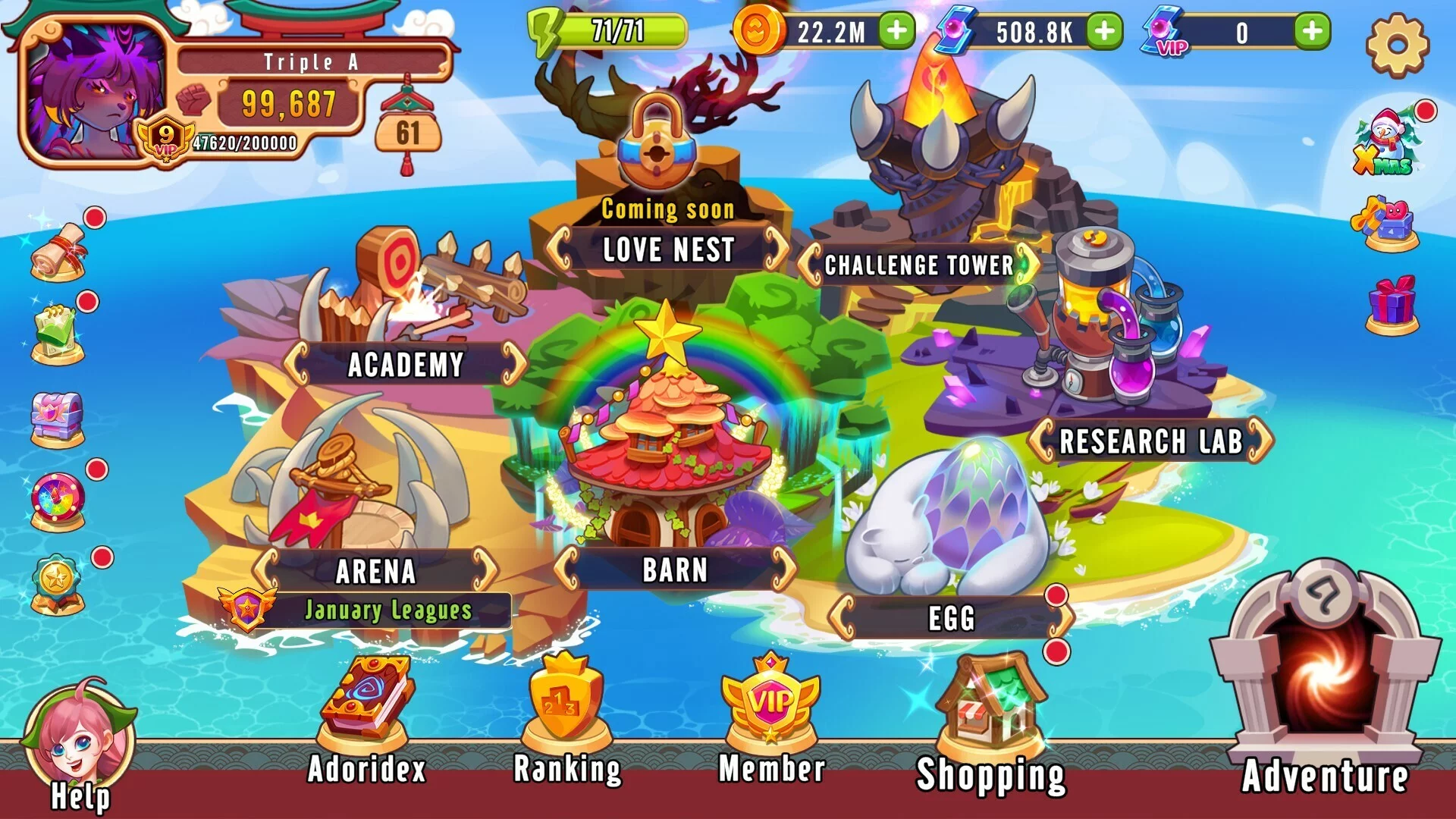 Изображение игры: Adorimon: Arena of Ancients