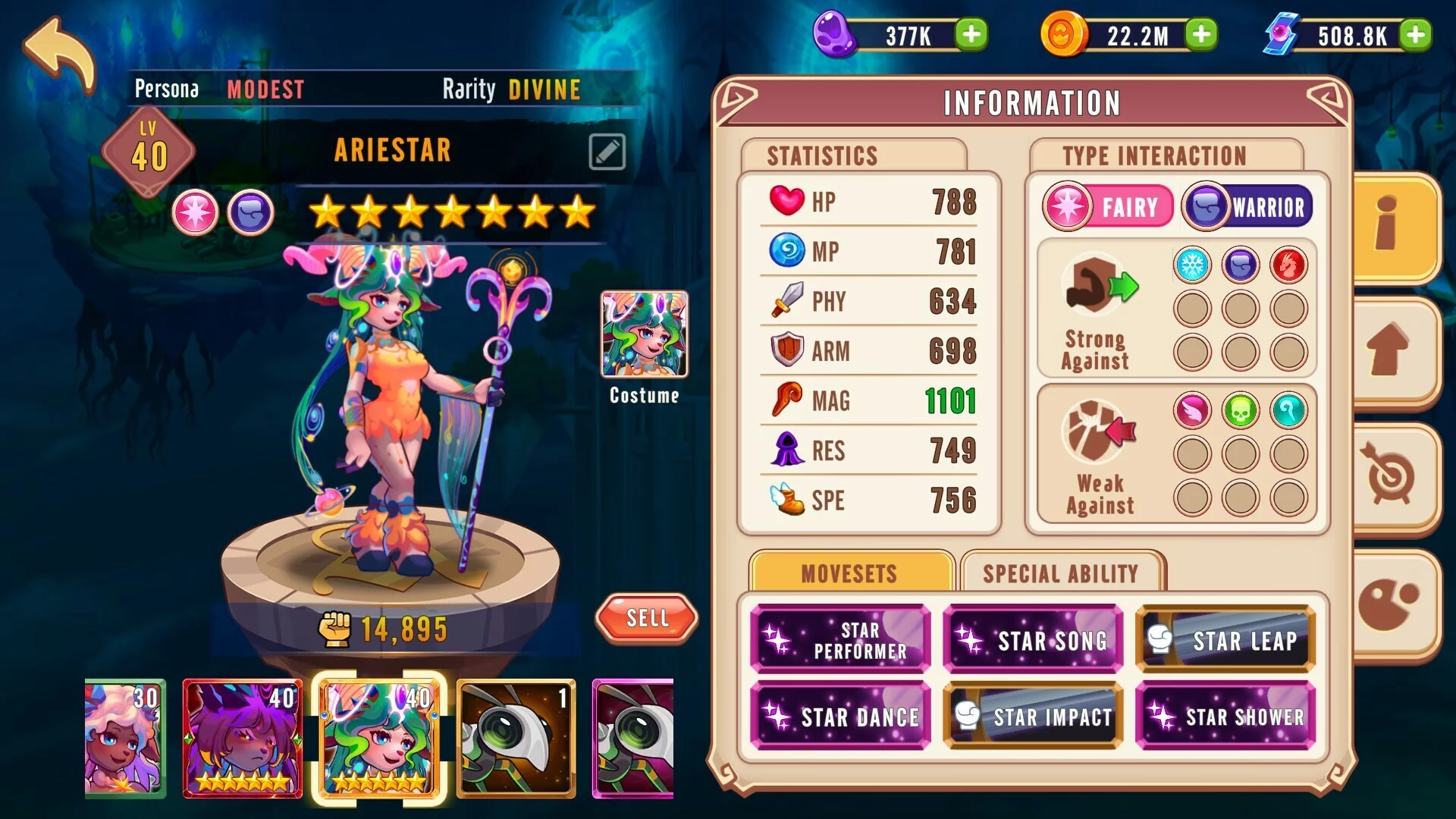Изображение игры: Adorimon: Arena of Ancients