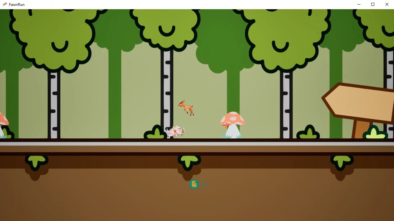 Изображение игры: FawnRun