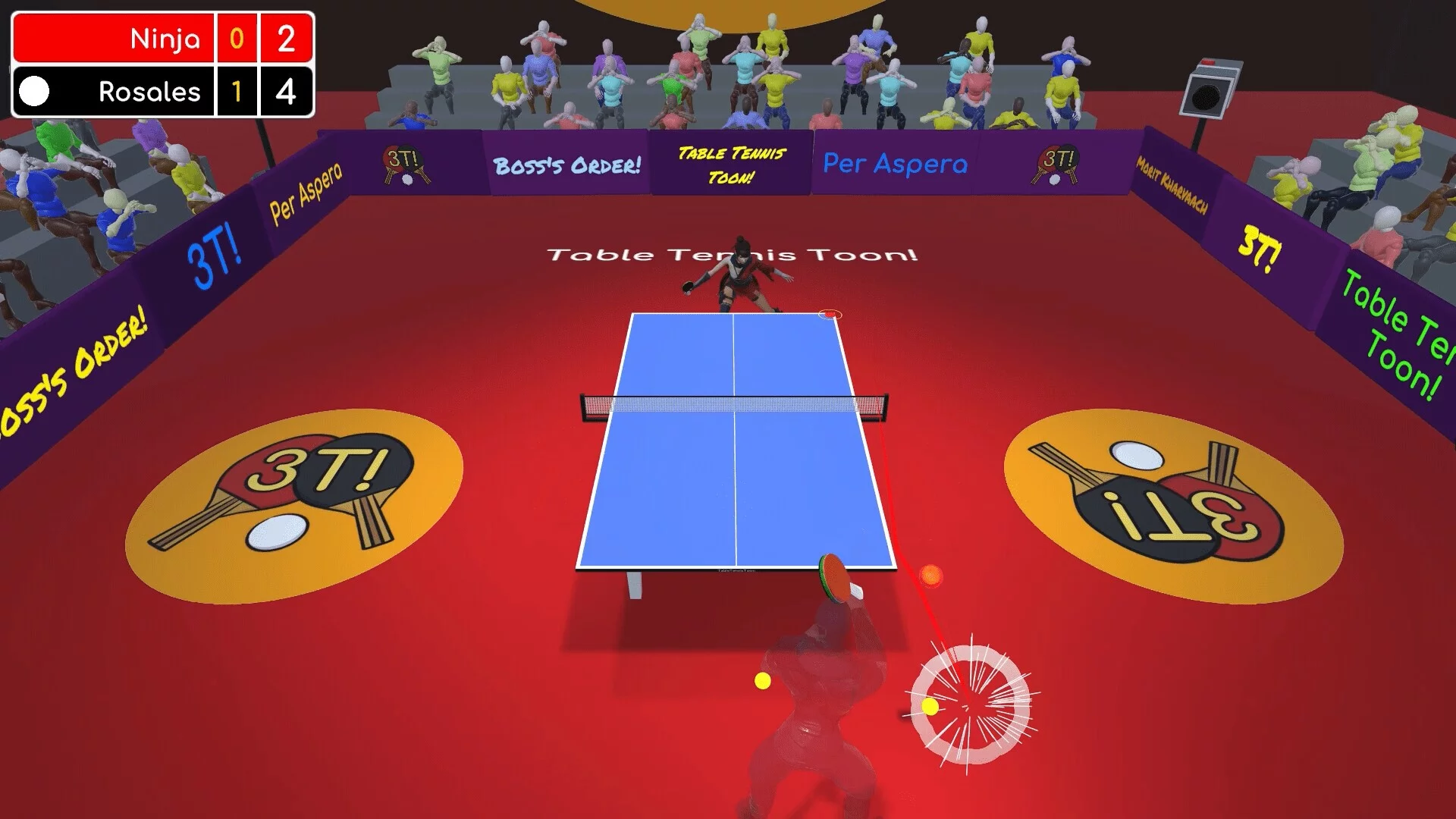 Изображение игры: Table Tennis Toon!