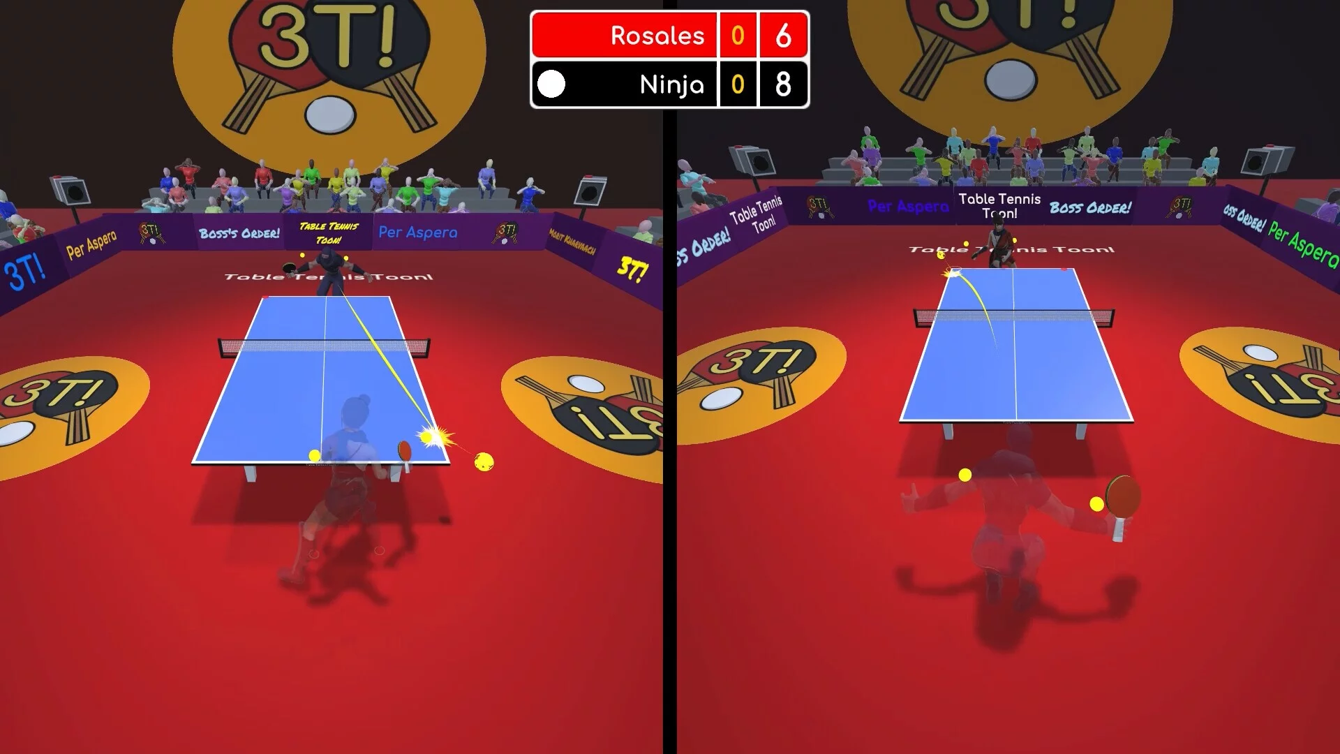 Изображение игры: Table Tennis Toon!
