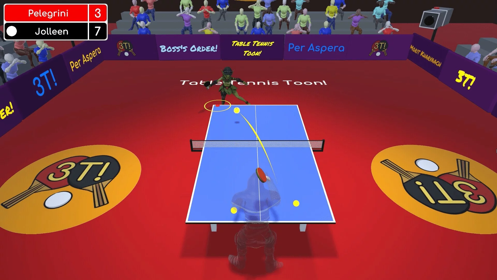 Изображение игры: Table Tennis Toon!