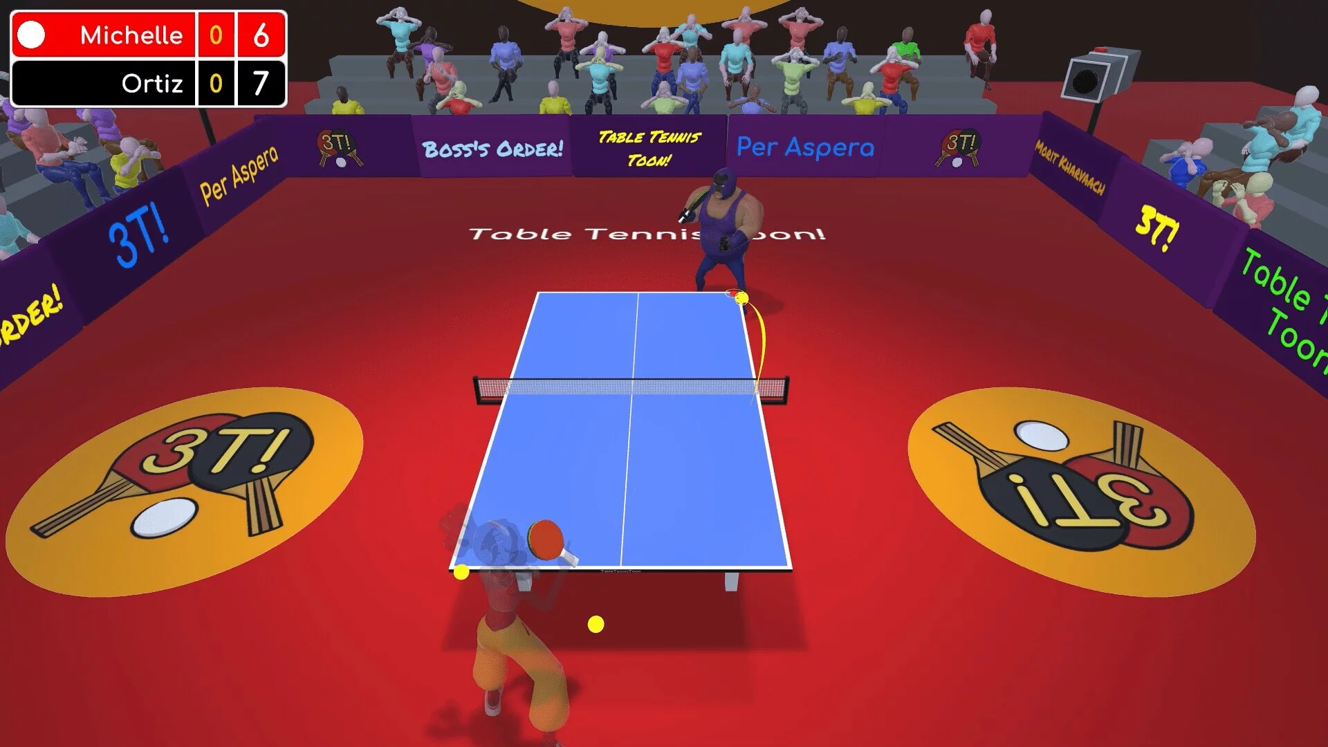Изображение игры: Table Tennis Toon!