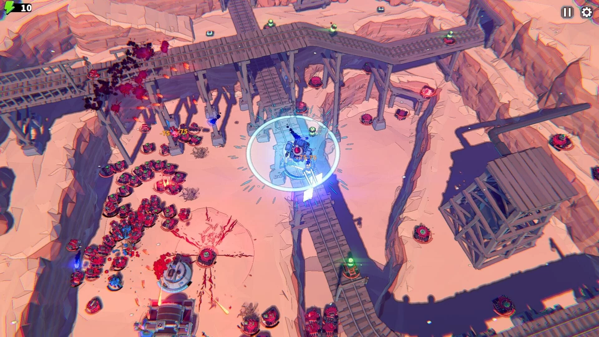 Изображение игры: Battle Echoes