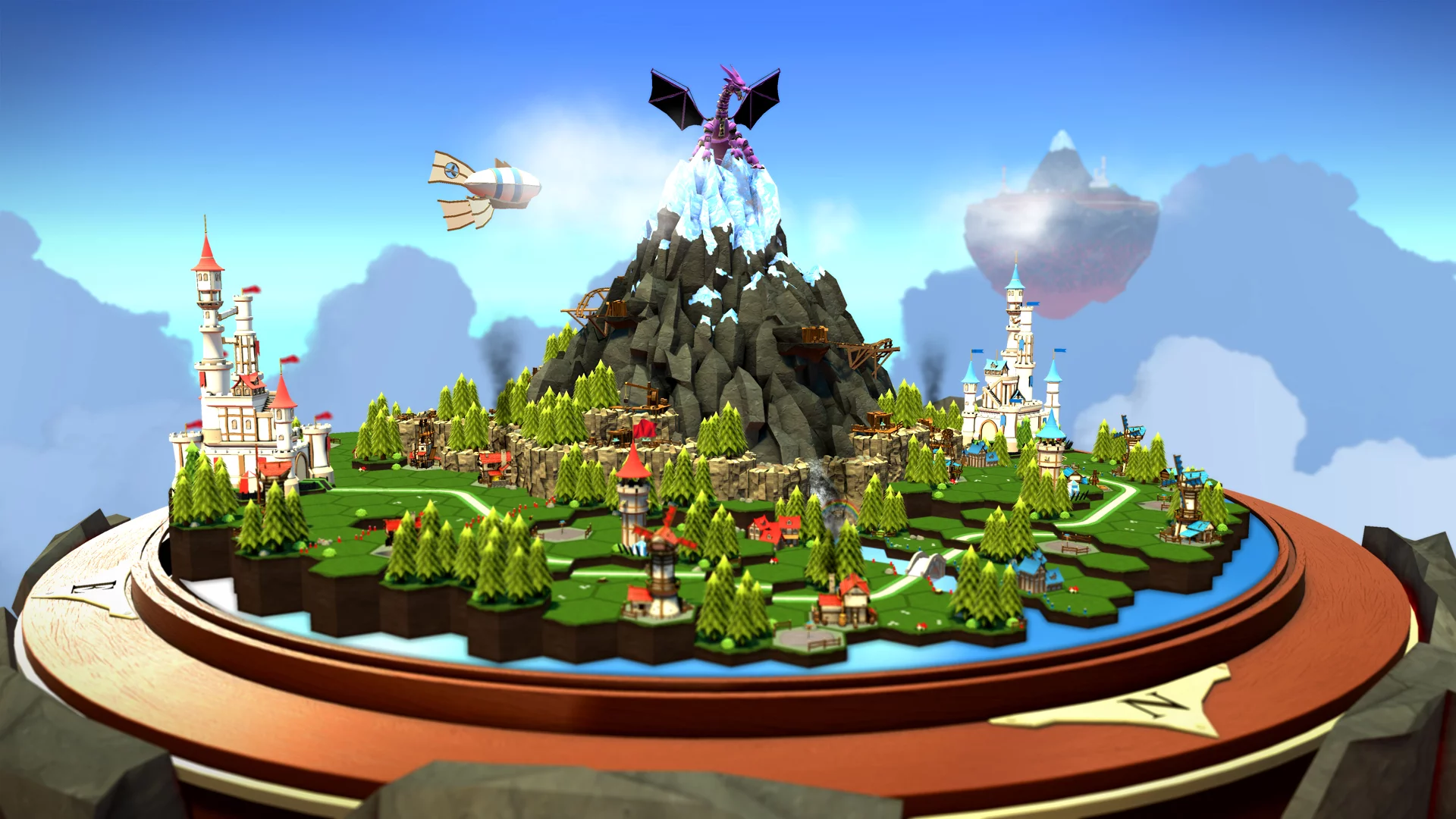 Изображение игры: Skyworld