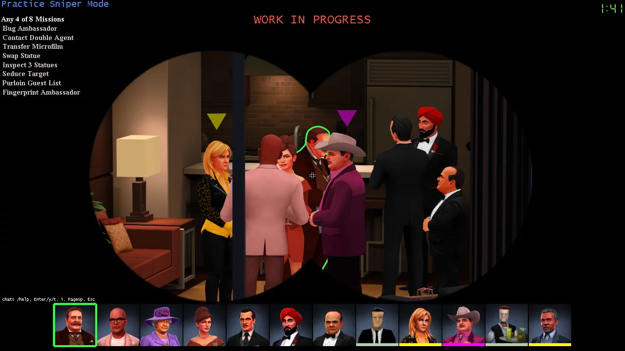 Изображение игры: SpyParty (2017)