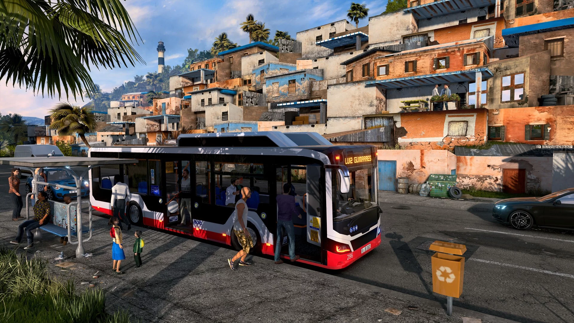 Изображение игры: Bus Driving Sim 22