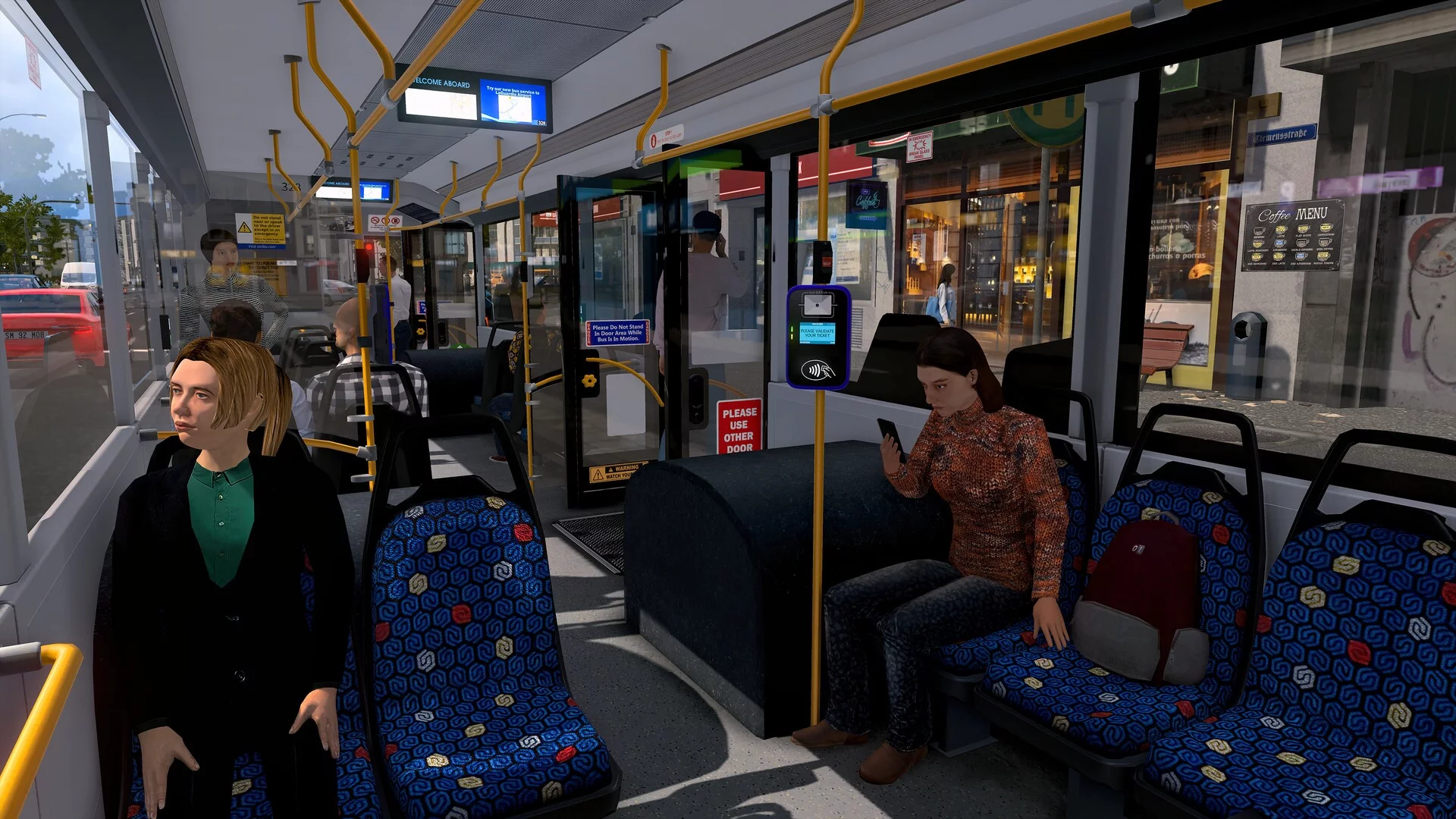 Изображение игры: Bus Driving Sim 22