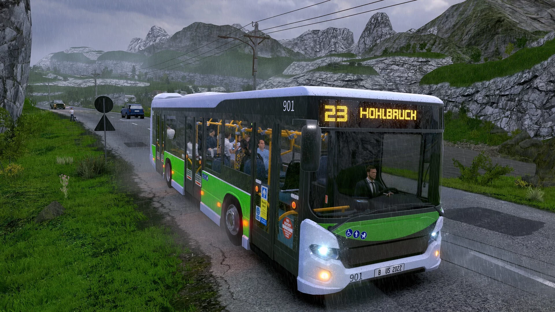 Изображение игры: Bus Driving Sim 22