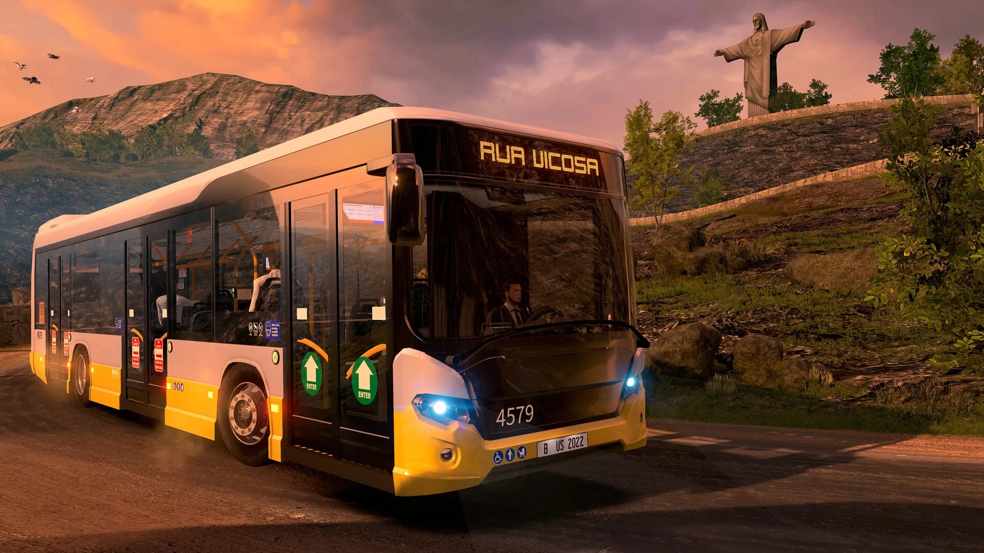 Изображение игры: Bus Driving Sim 22