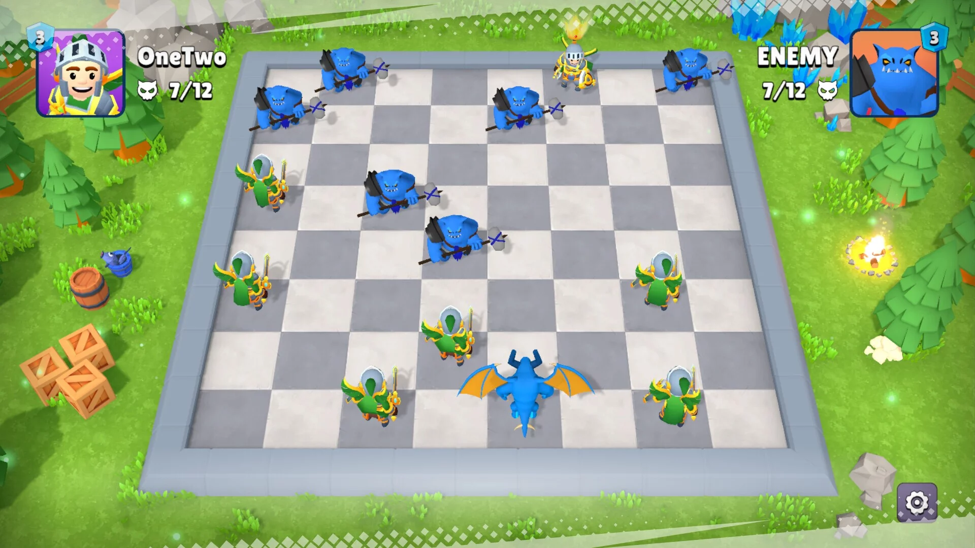 Изображение игры: Checkers RPG: Online Battles
