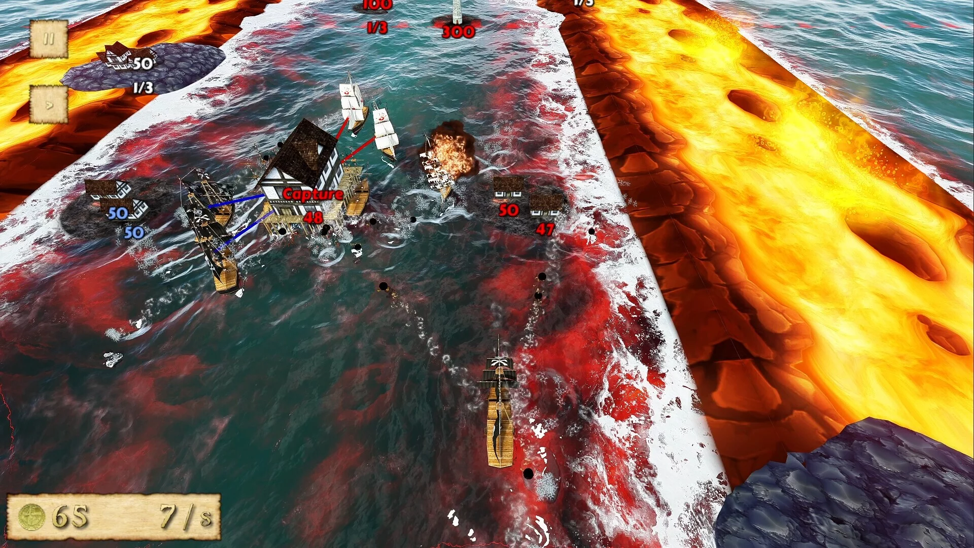 Изображение игры: Pirates! Showdown: Enhanced Edition