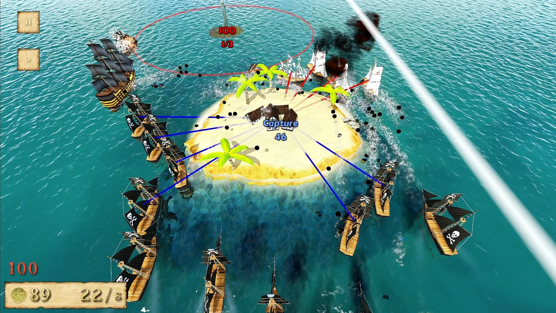 Изображение игры: Pirates! Showdown: Enhanced Edition