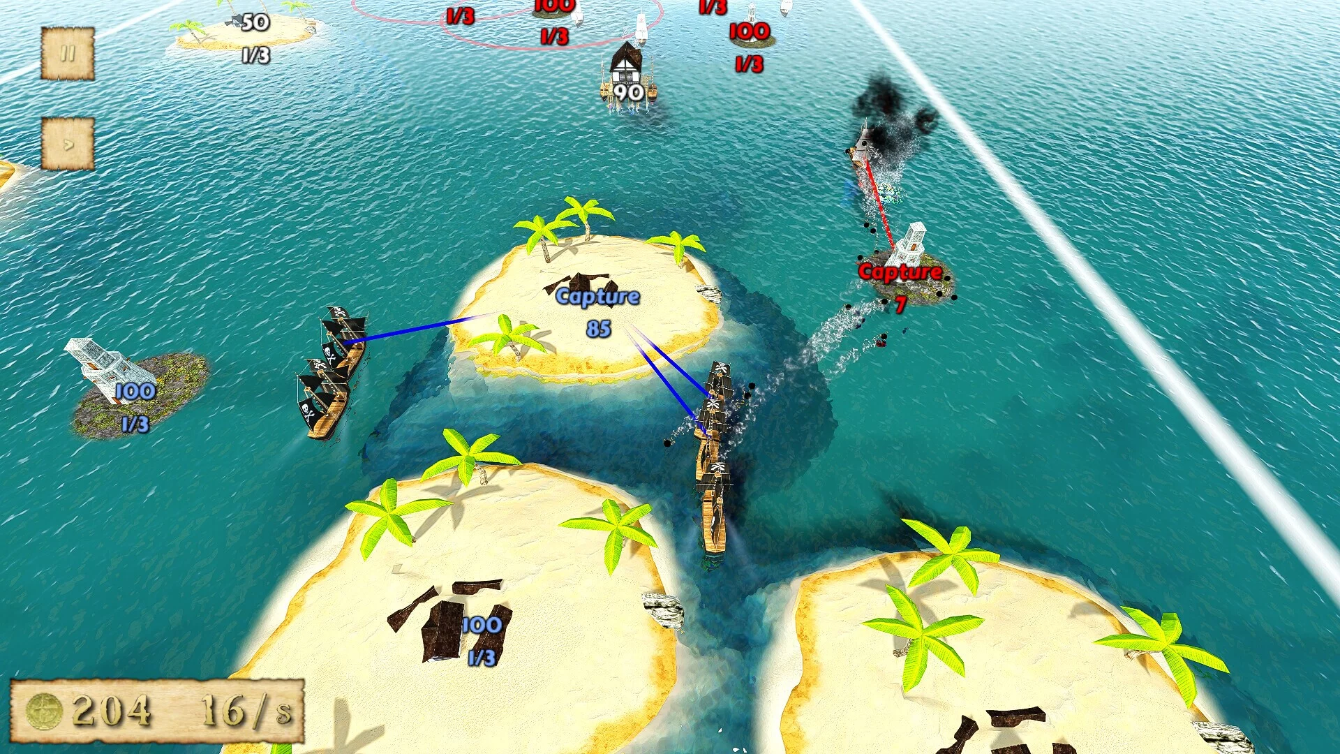 Изображение игры: Pirates! Showdown: Enhanced Edition
