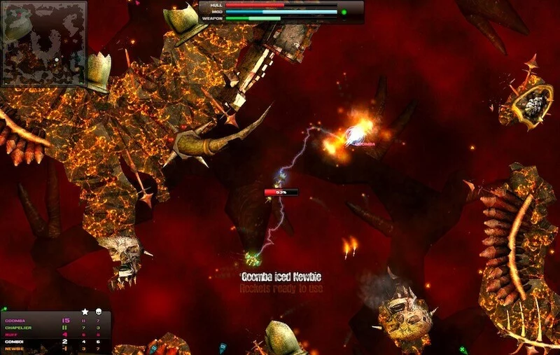 Изображение игры: Assault Wing