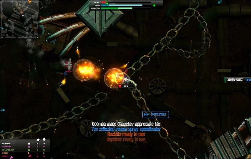 Изображение игры: Assault Wing