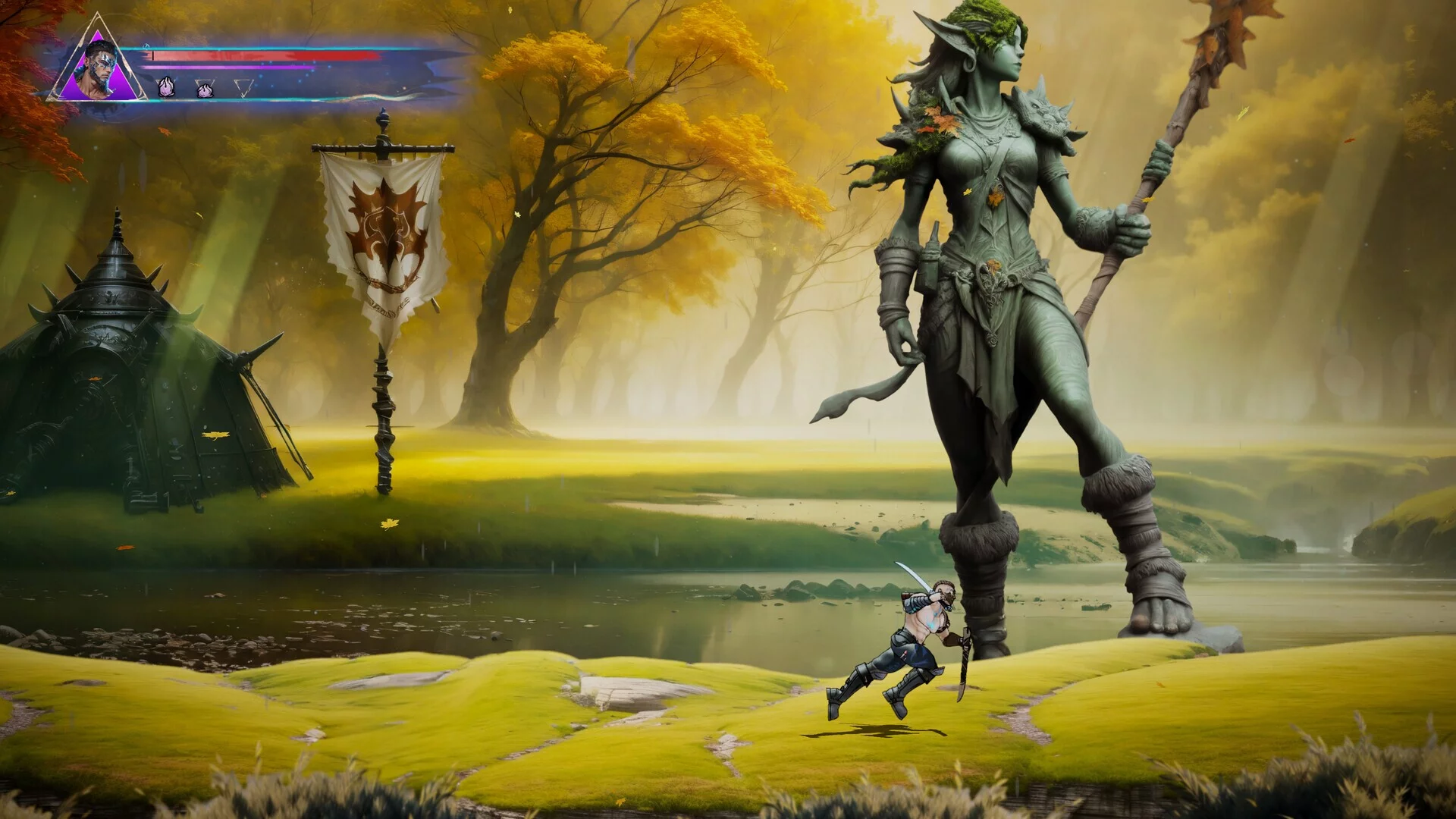 Изображение игры: Thunderblade Saga