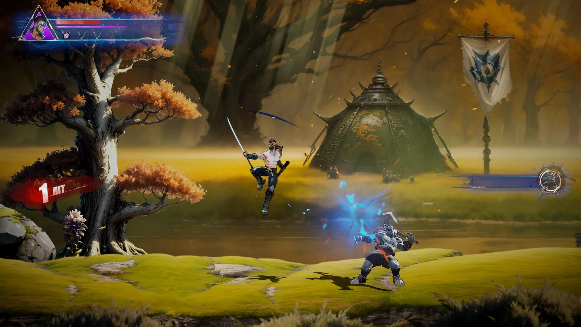 Изображение игры: Thunderblade Saga