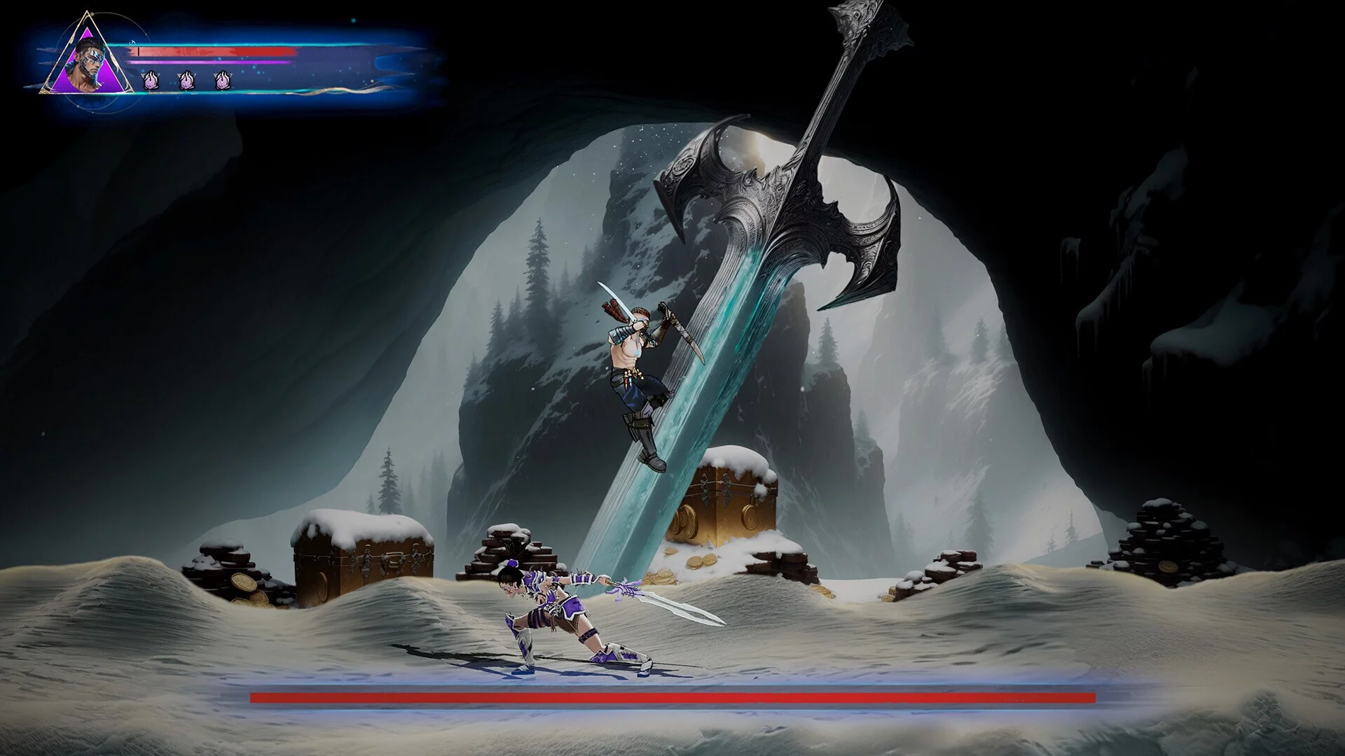 Изображение игры: Thunderblade Saga