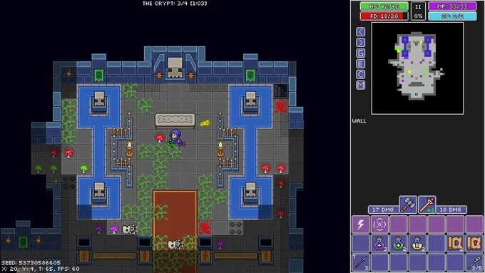 Изображение игры: Rogue Fable IV