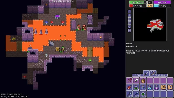 Изображение игры: Rogue Fable IV
