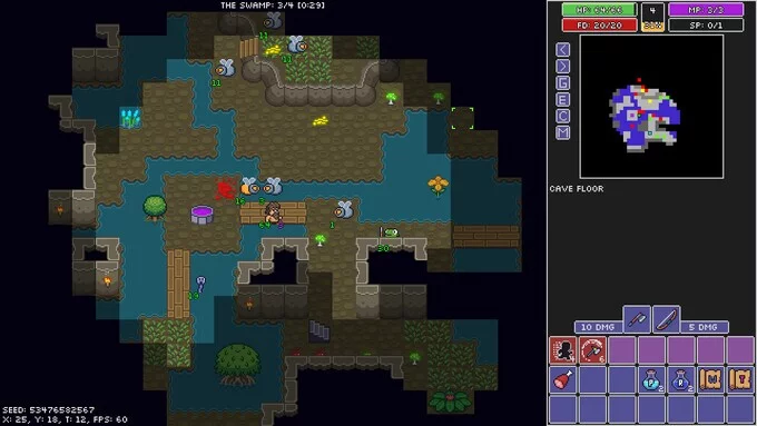 Изображение игры: Rogue Fable IV