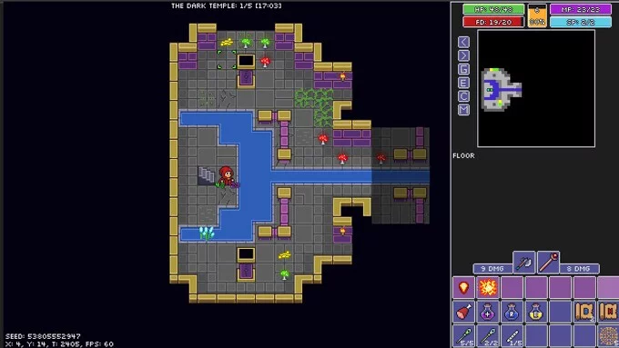 Изображение игры: Rogue Fable IV