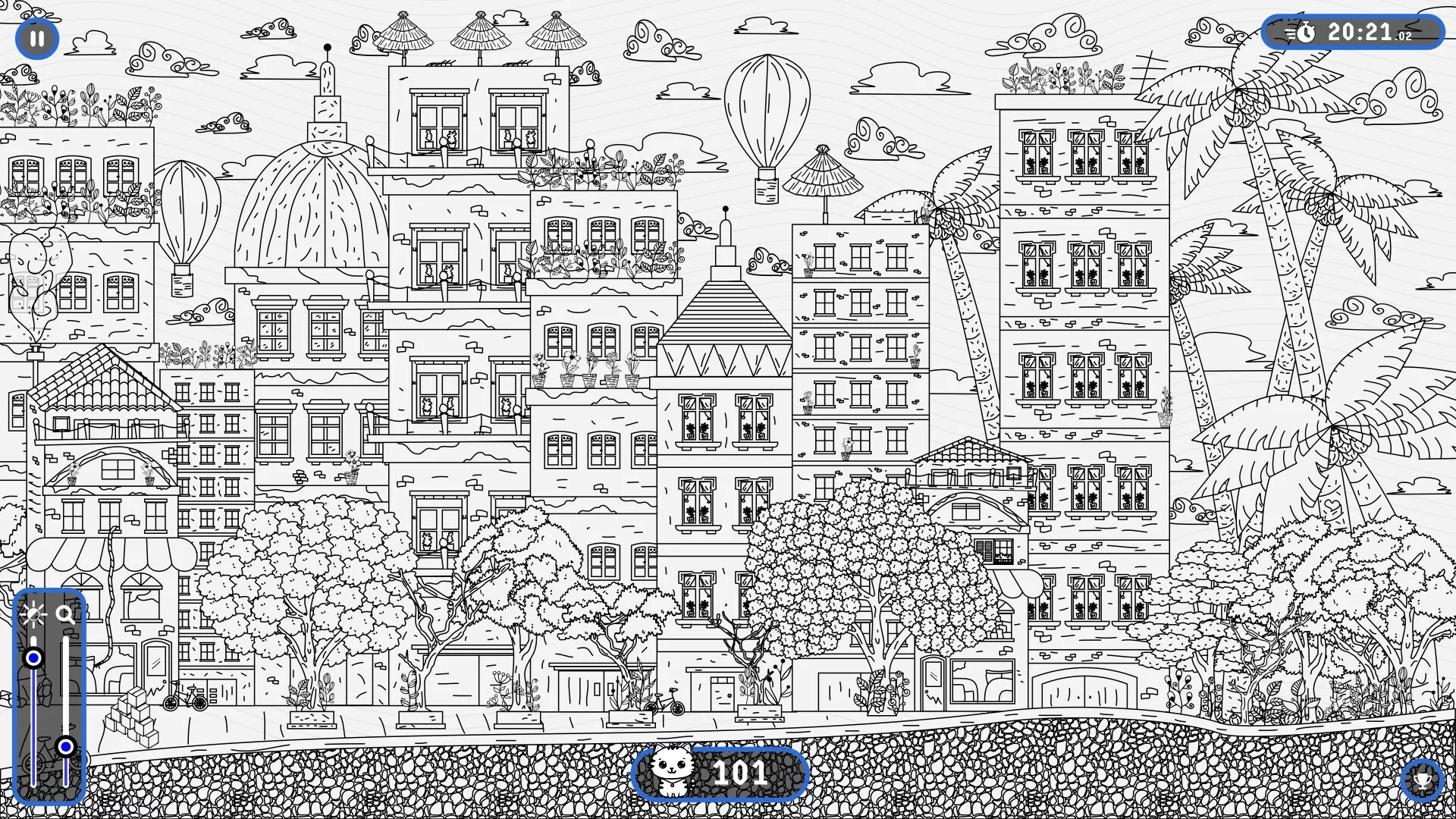 Изображение игры: 101 Cats Hidden