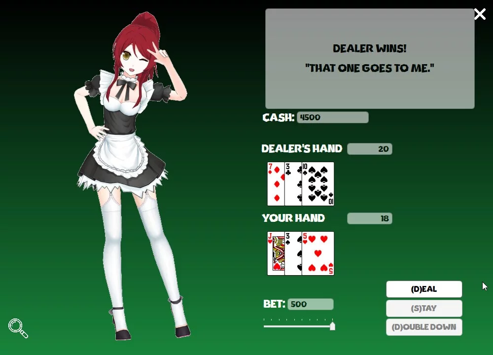 Изображение игры: Sexy Blackjack