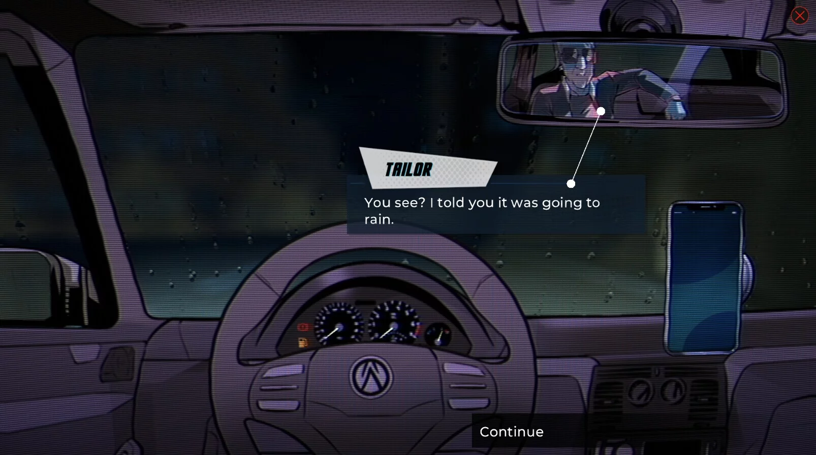 Изображение игры: REARVIEW MIRROR