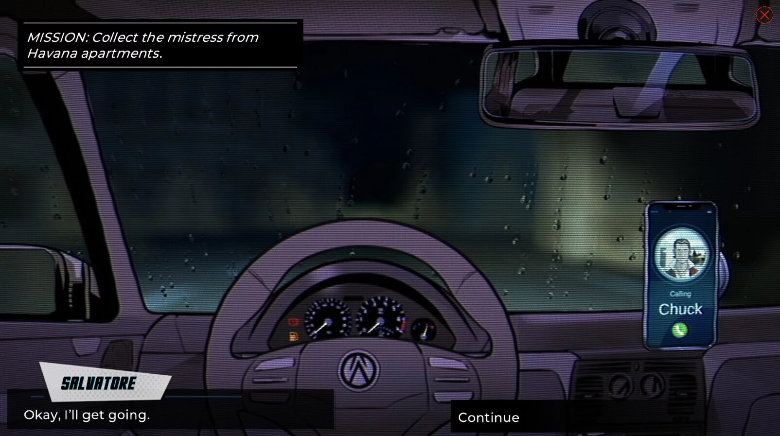 Изображение игры: REARVIEW MIRROR