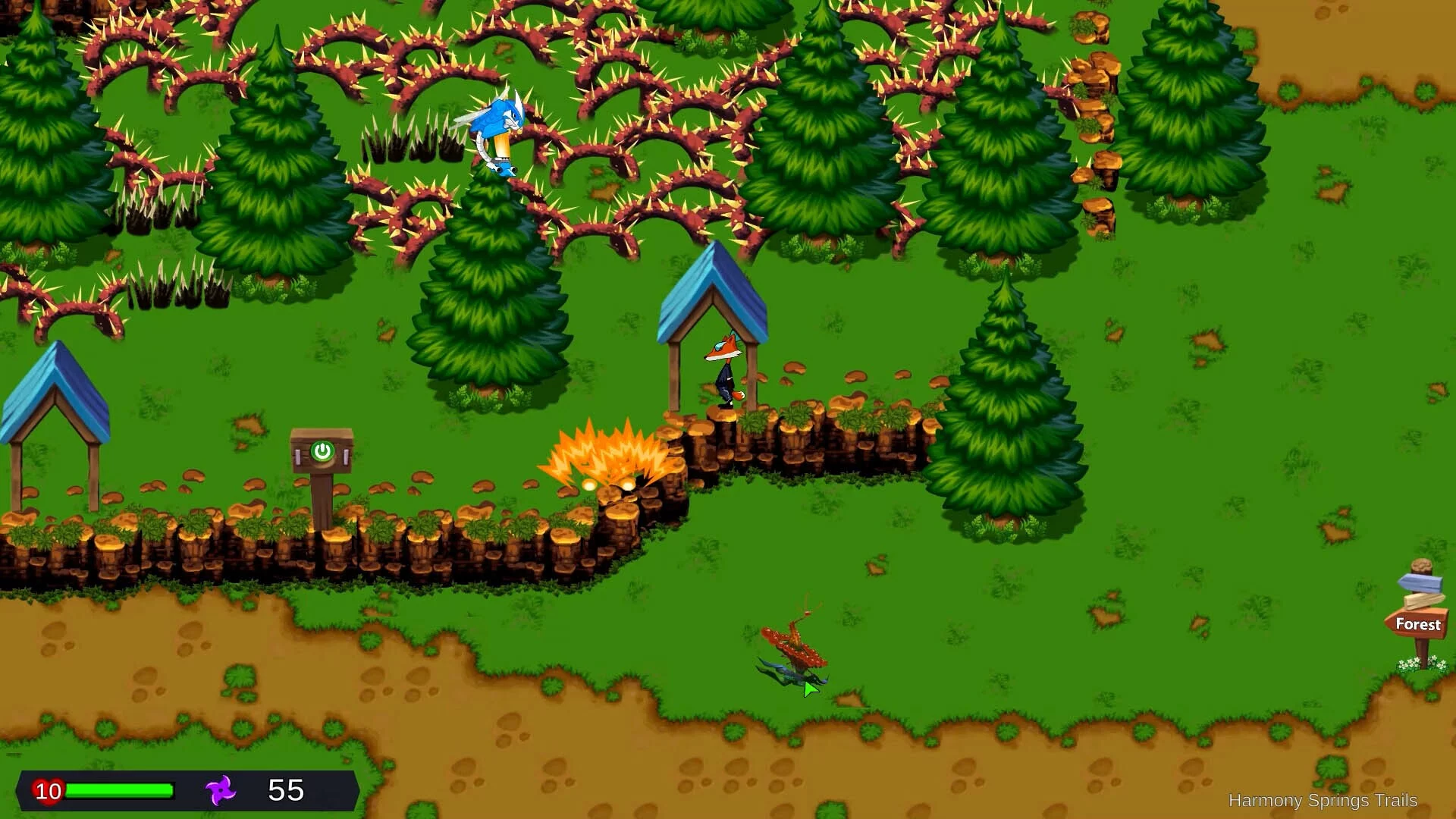 Изображение игры: Jaki's Wacky Adventure