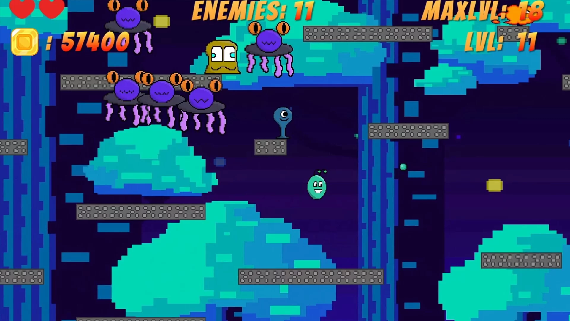 Изображение игры: Cosmic Slime Defense