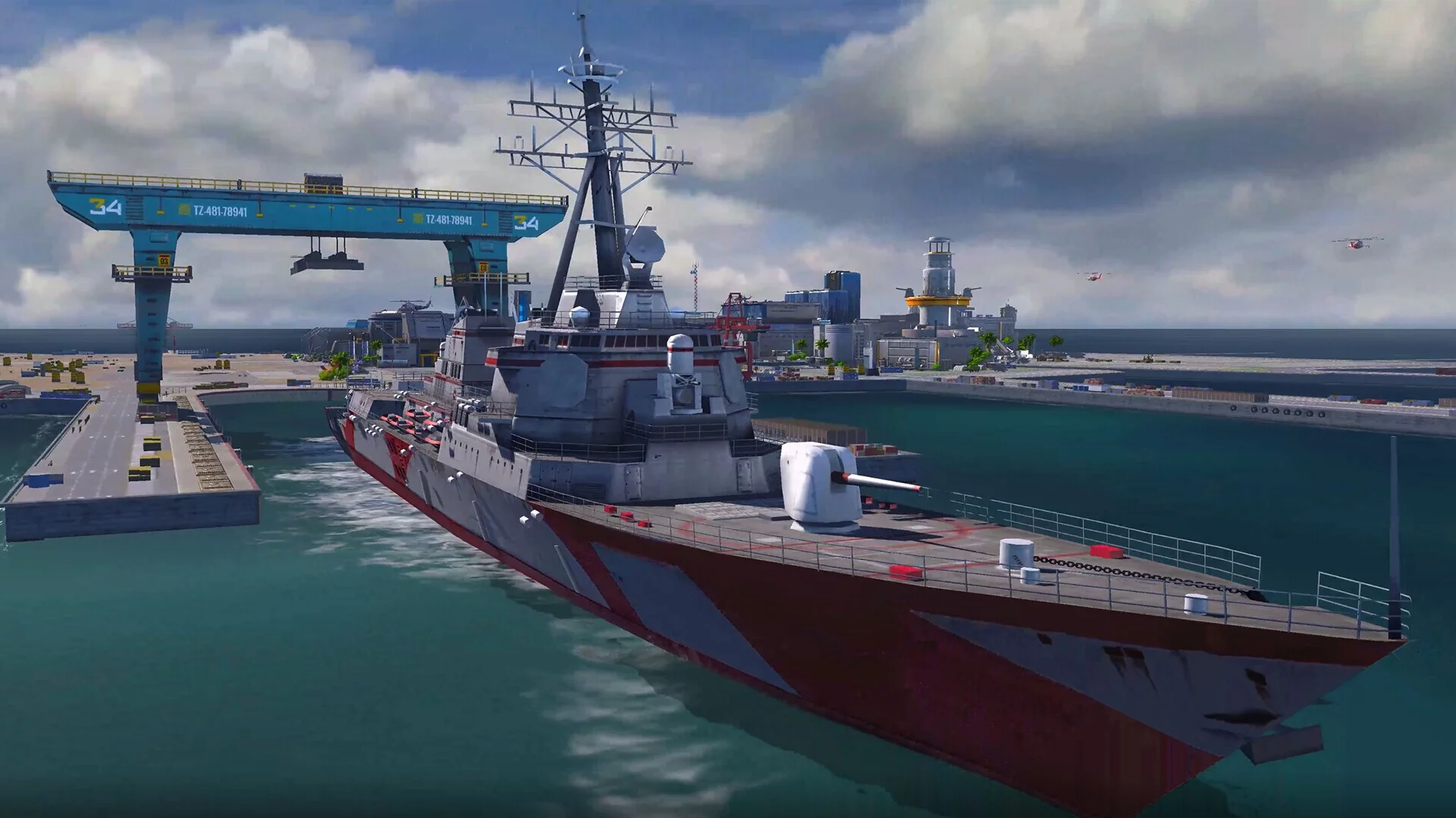 Изображение игры: 无畏舰队：炮火战争（Noah City:Rise of the conqueror）