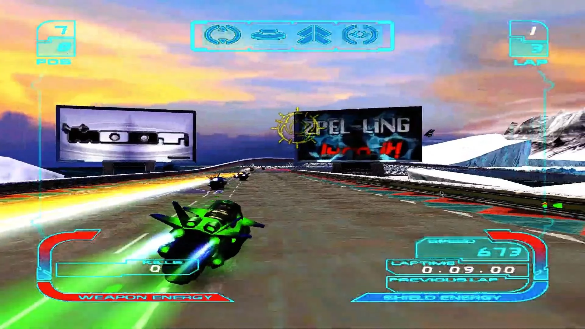 Изображение игры: XGRA: Extreme G Racing Association