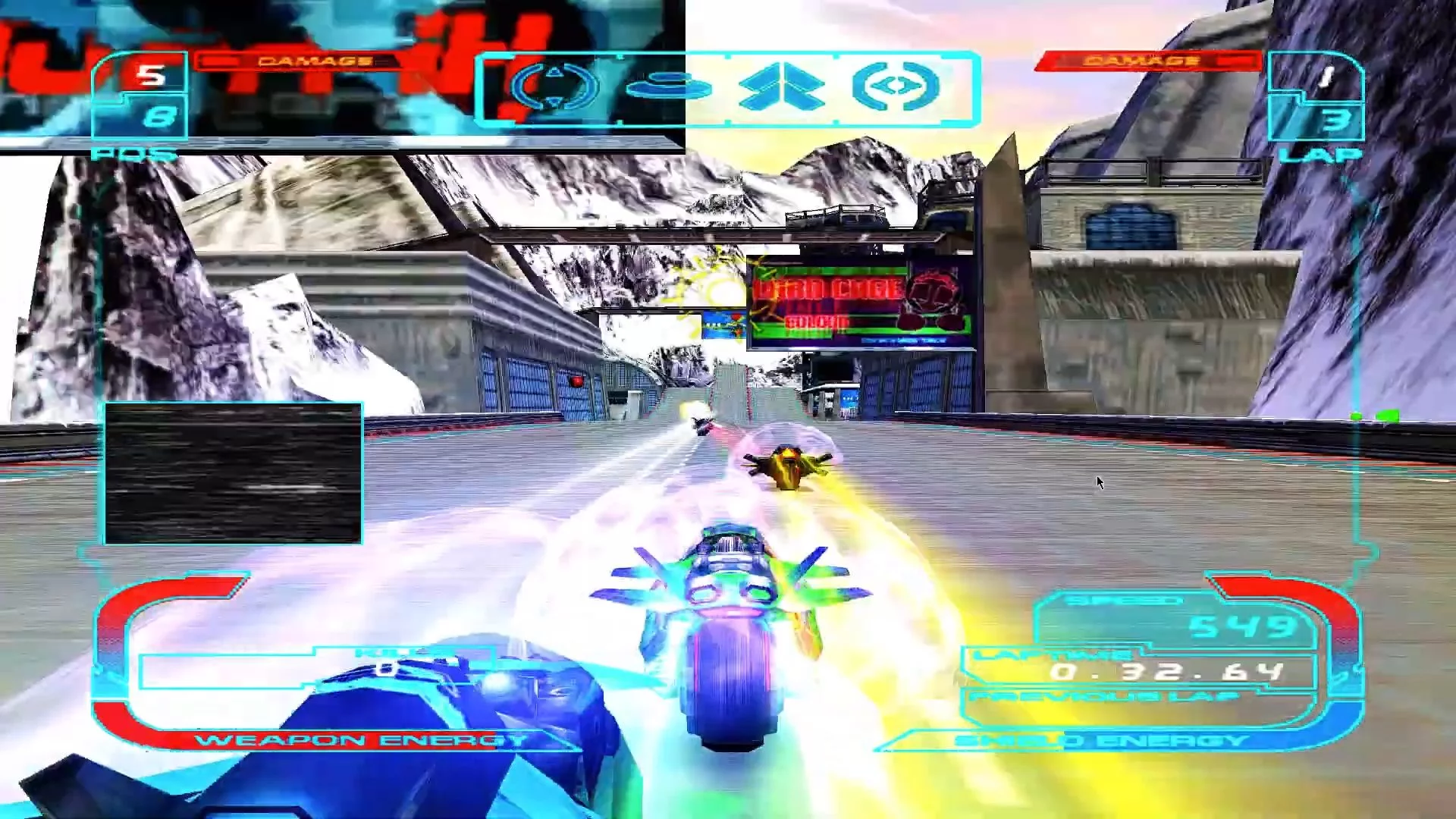 Изображение игры: XGRA: Extreme G Racing Association