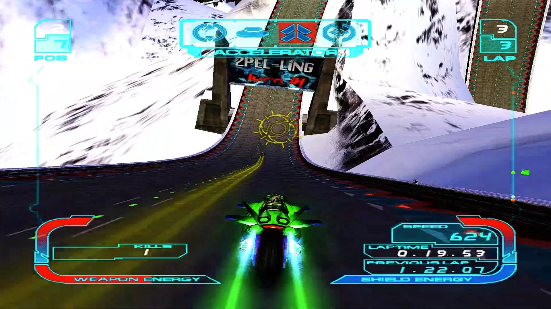 Изображение игры: XGRA: Extreme G Racing Association