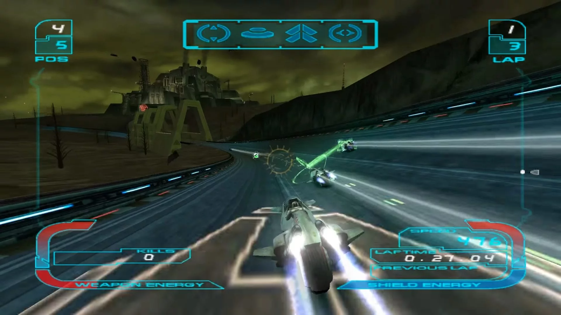 Изображение игры: XGRA: Extreme G Racing Association