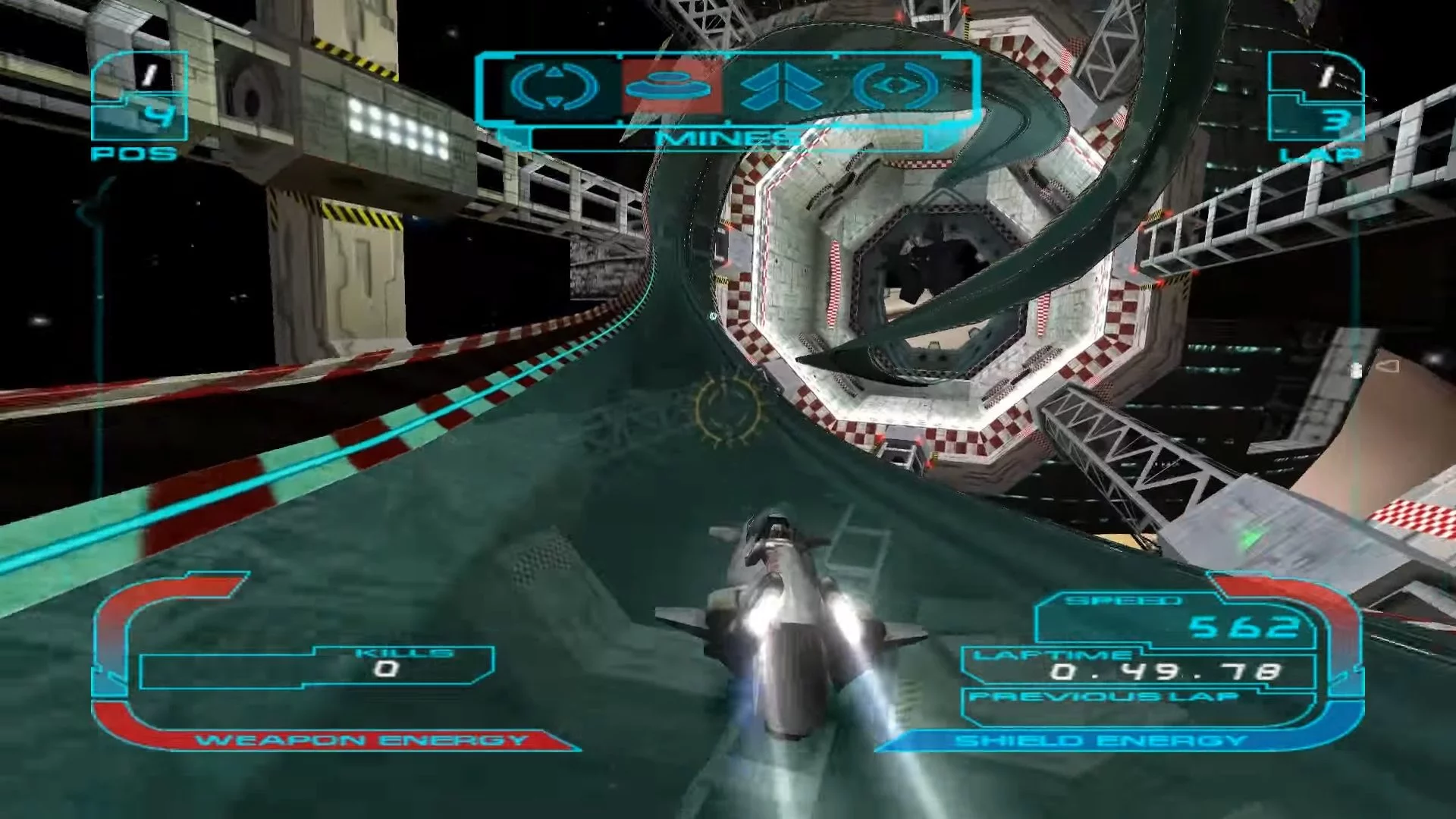 Изображение игры: XGRA: Extreme G Racing Association