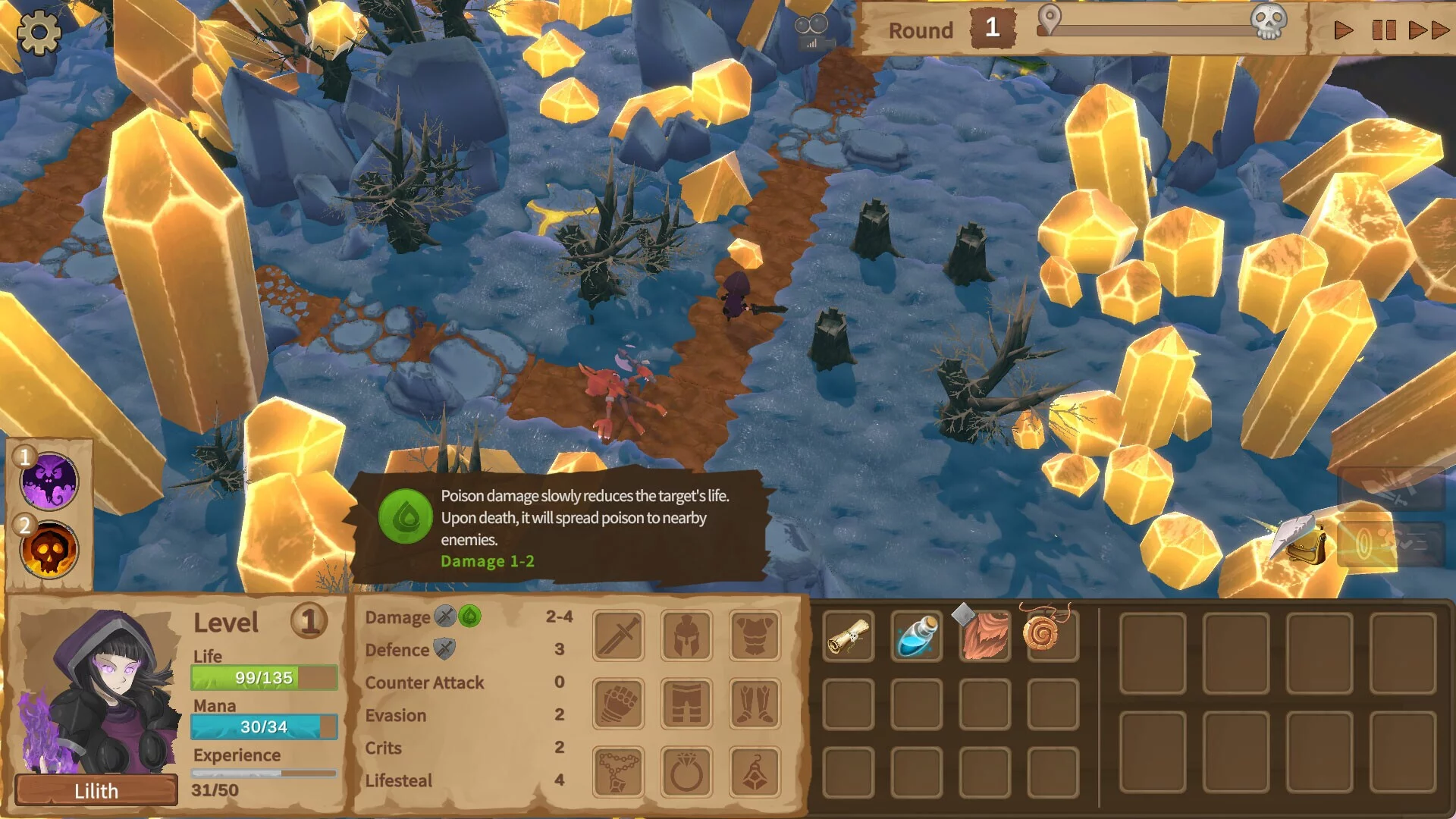 Изображение игры: Heroes of Eternal Quest