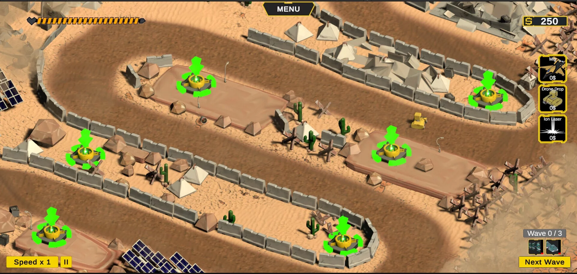 Изображение игры: Neocon Tower Defence 3