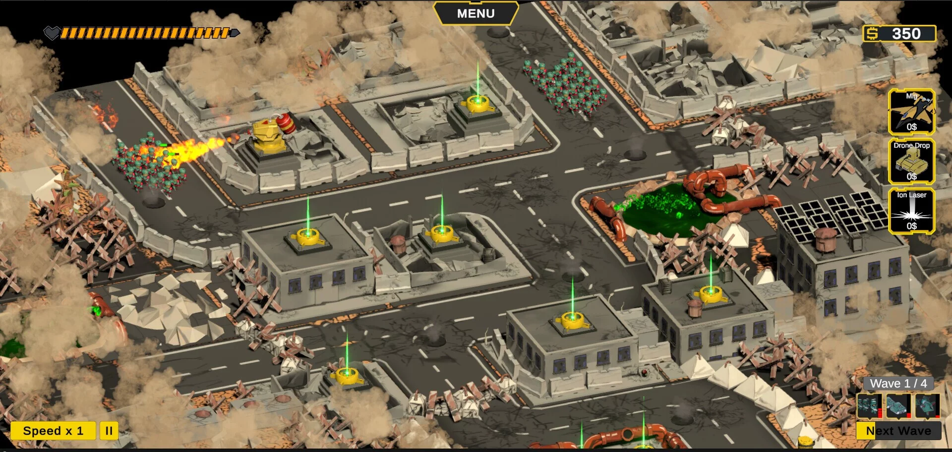 Изображение игры: Neocon Tower Defence 3