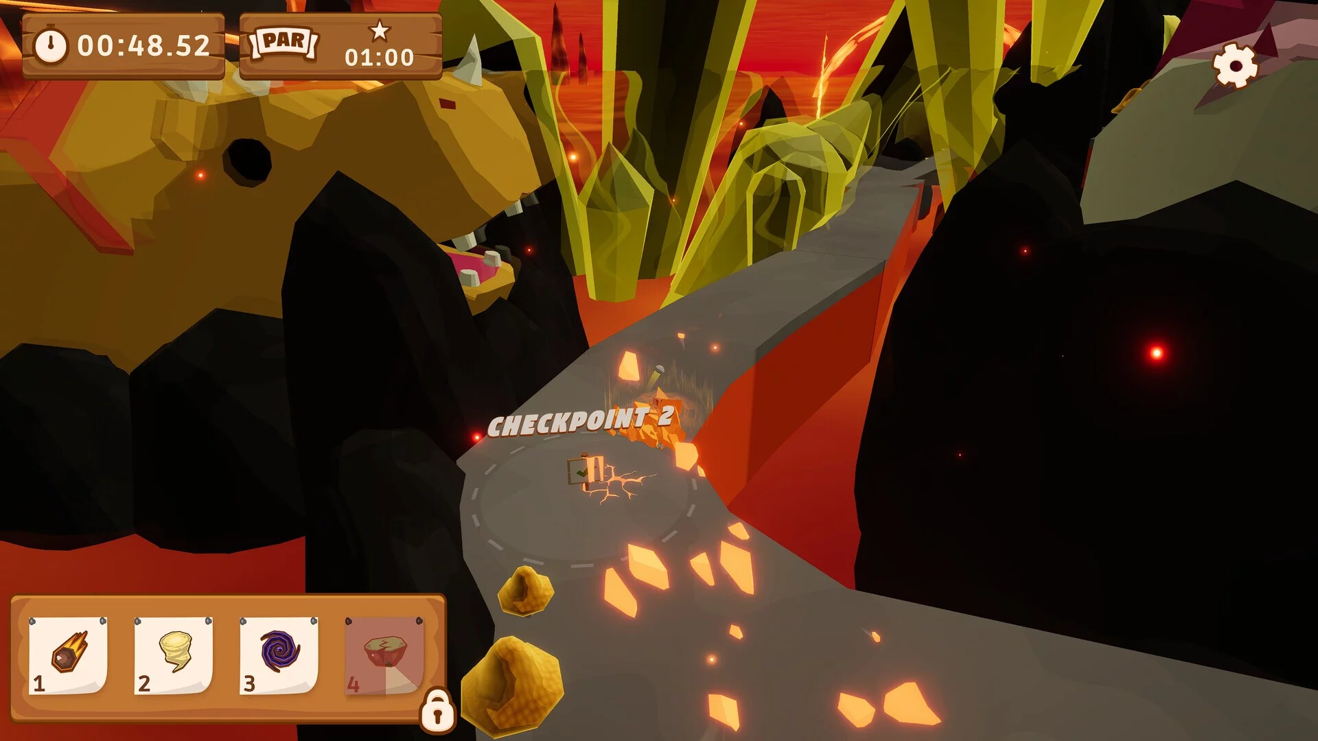 Изображение игры: Disaster Golf